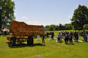 Andreas Slominski Rübenerntemaschine / Foto: Christa Linossi