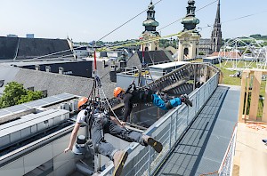 Flying Fox + Ilja Emilia Kabakov / Foto: OK Kulturquatier