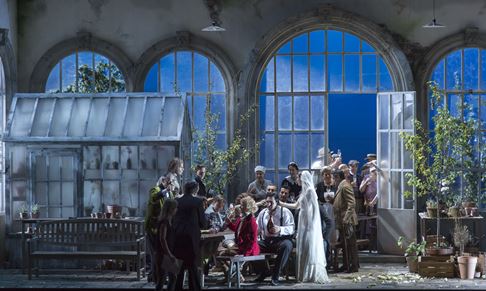 Le nozze di Figaro 2016 • Ensemble © Salzburger Festspiele / Ruth Walz