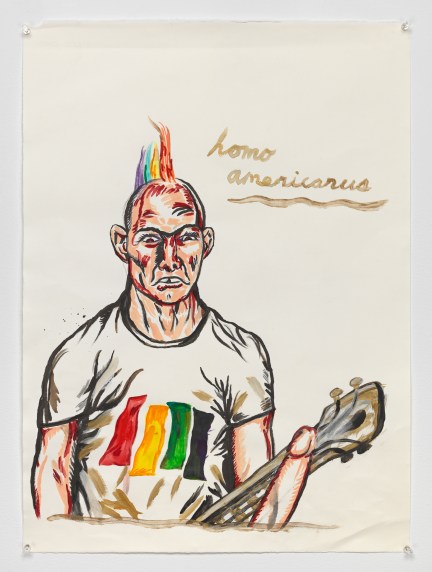 raymond-pettibon-no-title-homo-americanus-2015